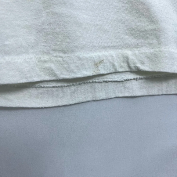 Vtg Boy Scout 70s/80s Brookville Scout Reservation White & Blue T-Shirt Size M - Picture 3 of 9